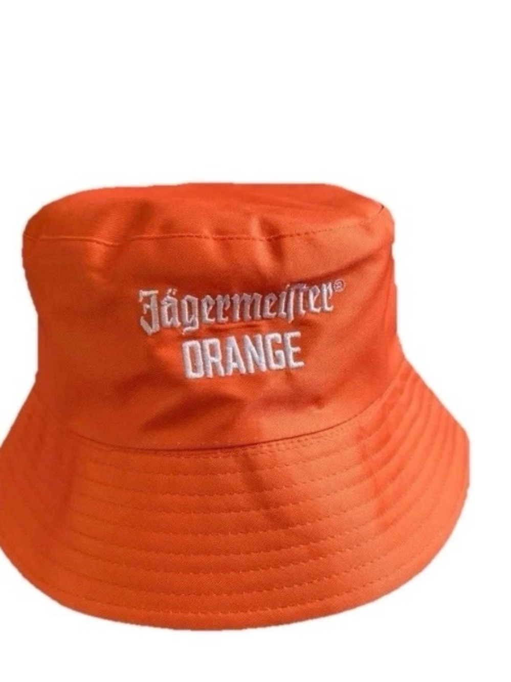 Jagermeister Orange Bucket Hat Reversible One Size Unisex New
